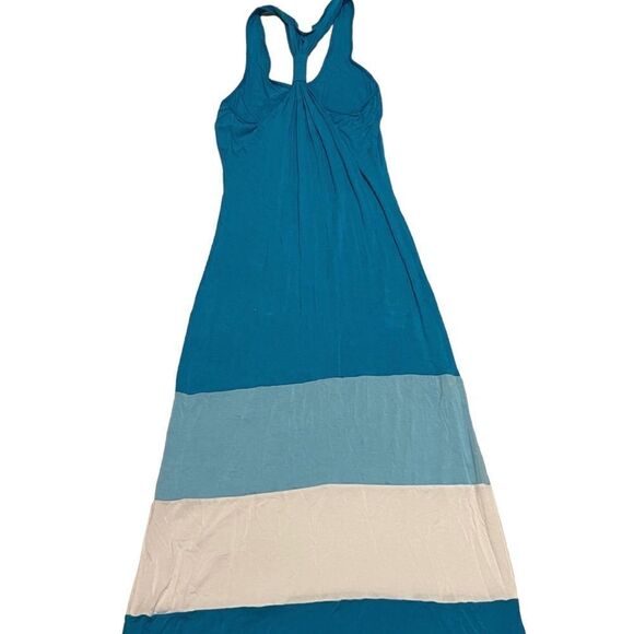 Calvin Klein Color Block Maxi Racerback Tank Dress - Picture 3 of 5
